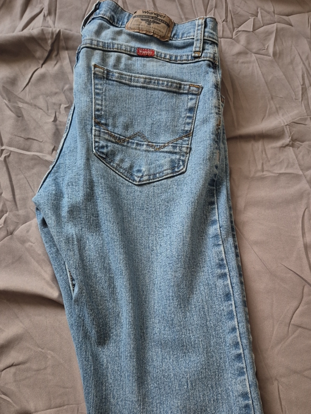 Mens Wrangler Slim Straight Jeans
